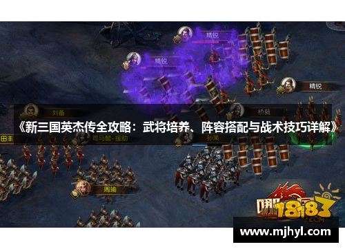 《新三国英杰传全攻略：武将培养、阵容搭配与战术技巧详解》